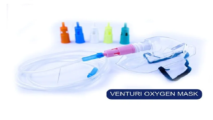 Venturi oxygen mask